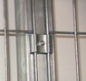 Poteaux carrés galvanisés