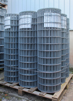 Treillis soudé galvanisé Metuje - galvanisé - hauteur 150 cm, maille 100*50 mm, rouleau 25 m