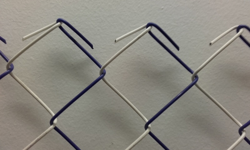 Maille plastique atypique 2,7 mm - bicolore