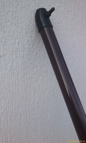 Support vertical plastifié marron 38/3000