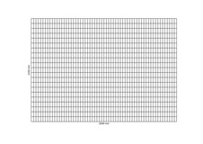 Filet de gabion 2040x2100 mm, maille 33x100 mm