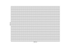 Filet de gabion 2010x2100mm, maille 33x100 mm