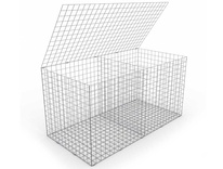 Gabion 2000x1000x1000 mm, maille 100x100 mm