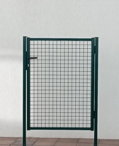 Portail de jardin 940x1460 vert - gauche