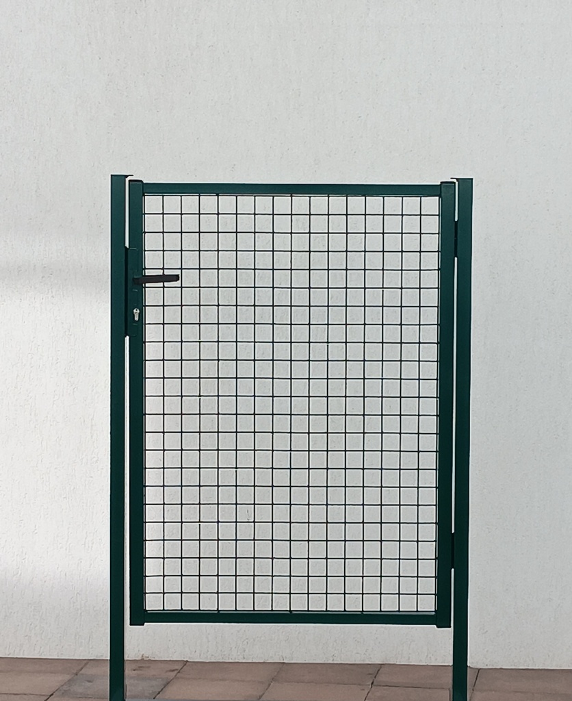 Portail de jardin 940x1560 vert - gauche