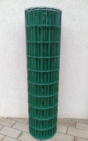 Treillis soudé plastifié Metuje - vert - hauteur 150 cm, maille 100*50 mm, rouleau 25 m