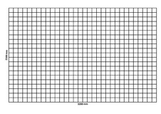 Filet de gabion 3200×2100 mm, maille 100x100 mm