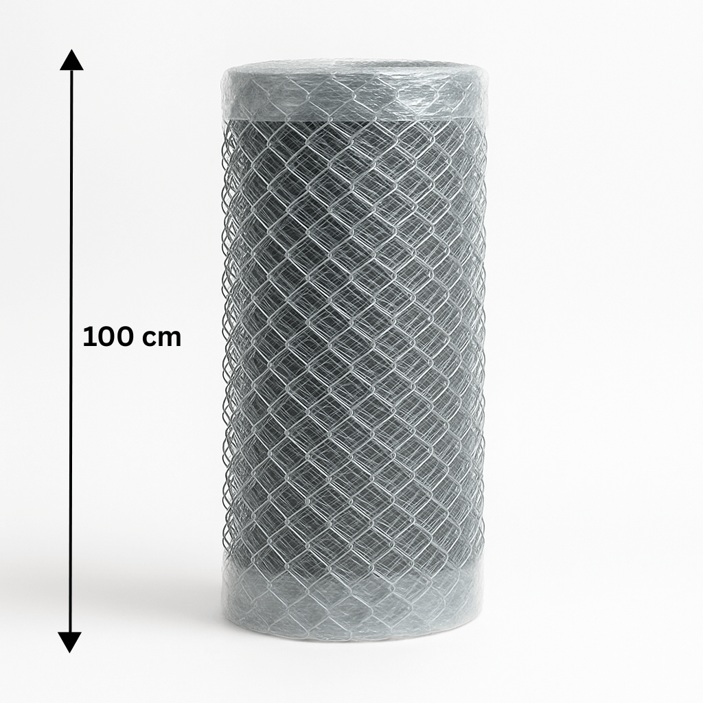 Grillage simple torsion galva 1000 fil de tension compris - role 25 m