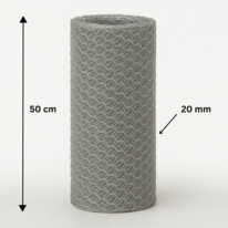 Maille hexagonale galvanisée 20/0,7/500/10m