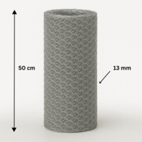 Maille hexagonale galvanisée 13/0,7/500/10m