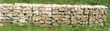 Filet de gabion 500x500 mm, maille 100x100 mm