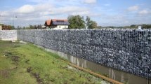Filet de gabion 500x500 mm, maille 100x100 mm