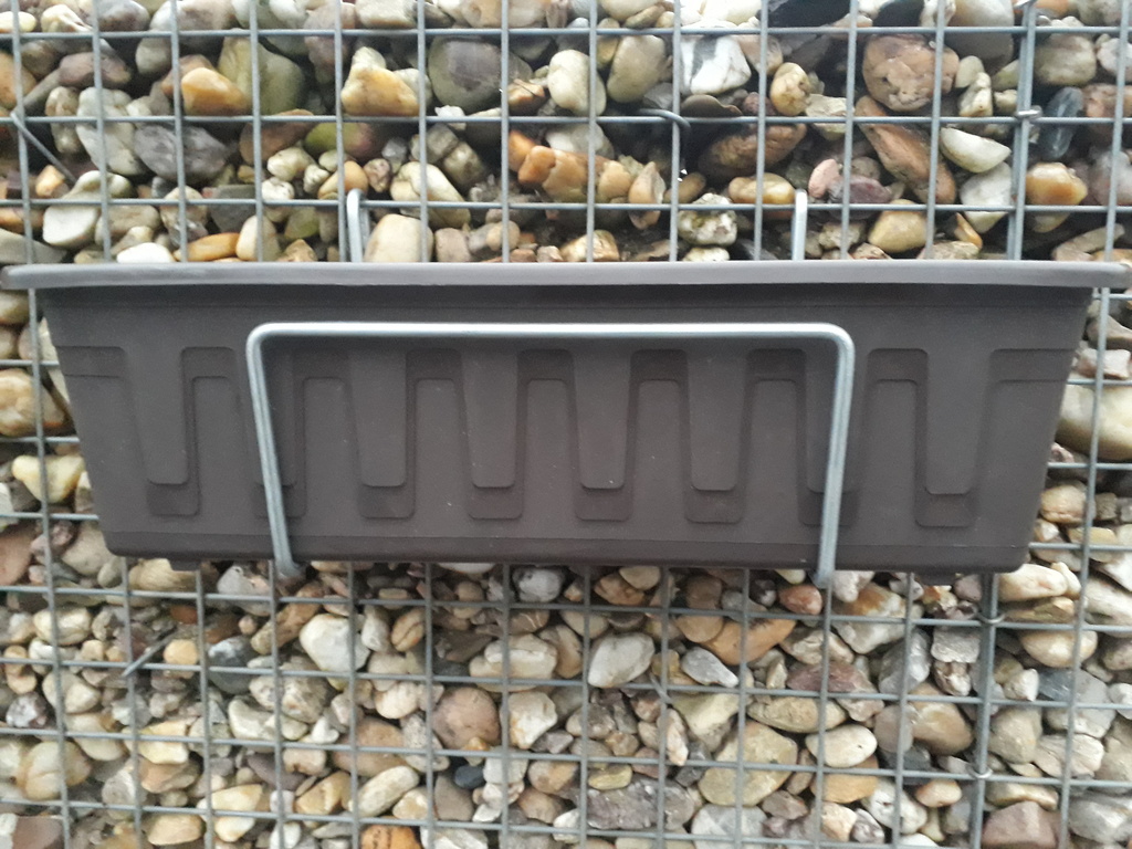 Filet de gabion 500x500 mm, maille 100x100 mm