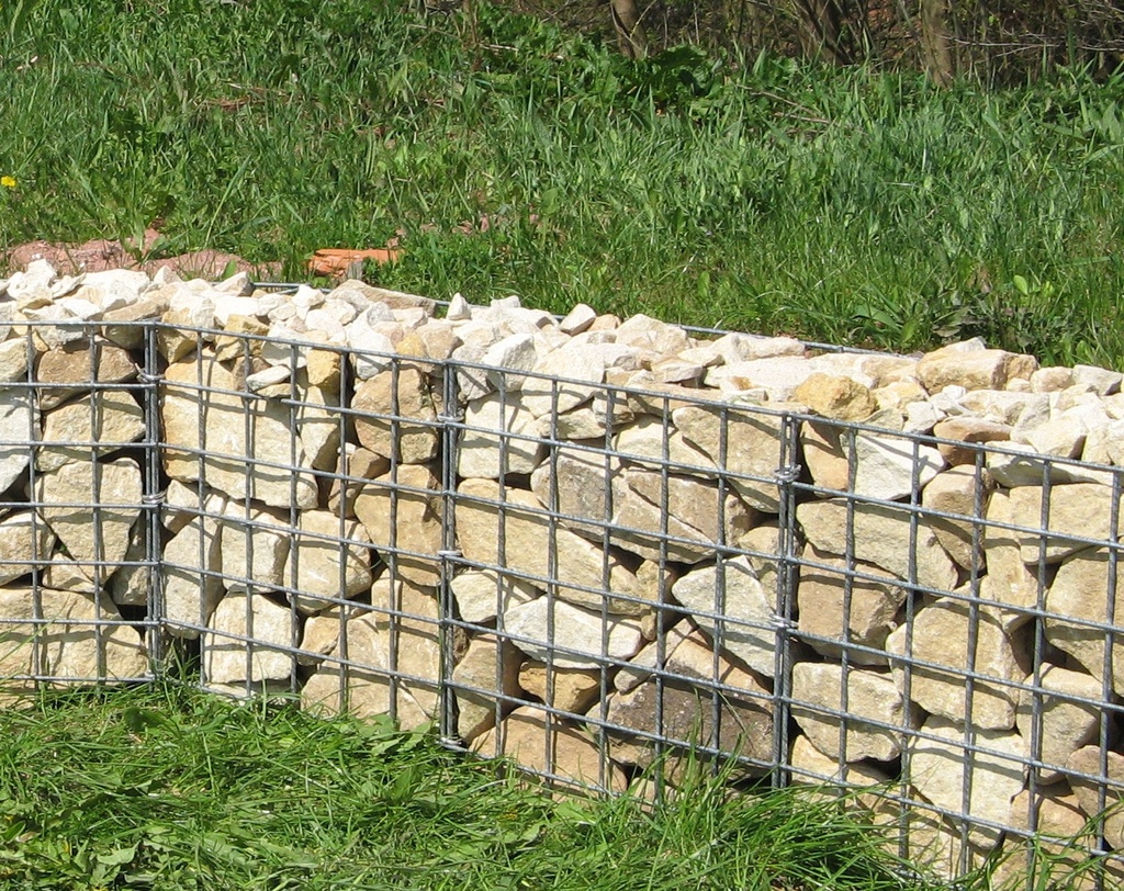 Filet de gabion 500x500 mm, maille 100x100 mm