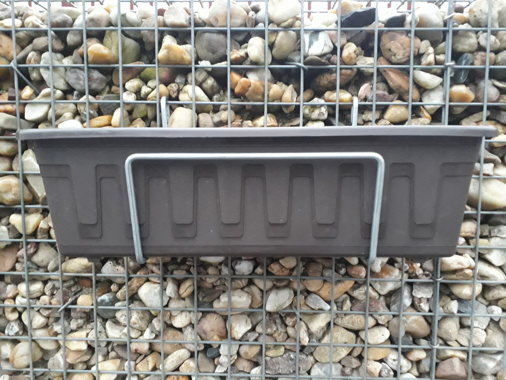 Filet de gabion 500x500 mm, maille 100x100 mm