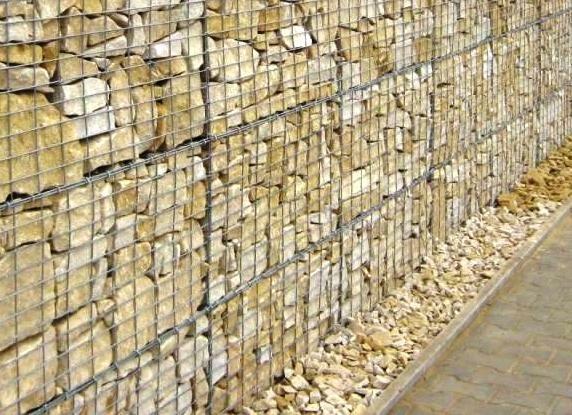 Filet de gabion 500x500 mm, maille 100x100 mm