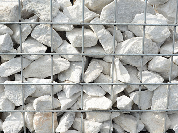 Filet de gabion 500x500 mm, maille 100x100 mm