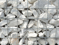 Filet de gabion 500x500 mm, maille 100x100 mm