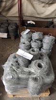Fil de fer barbelé galvanisé YOWA - 10 kg 