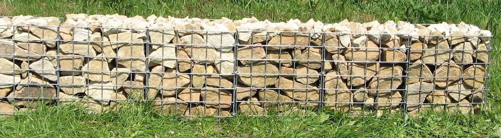 Filet de gabion 1500x400 mm, maille 100x100 mm
