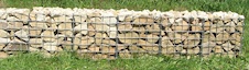 Filet de gabion 1500x400 mm, maille 100x100 mm