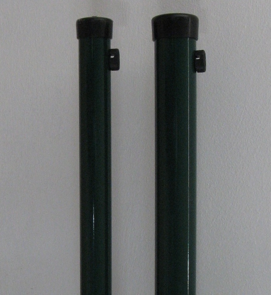 Colonne plastifiée verte 38/2400