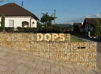 Gabion 1500x500x500 mm, maille 100x50 mm
