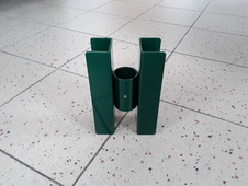 Support de plaque de sol - double face 48 - vert