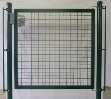 Portail DOPS à un vantail 1120x2000 - vert