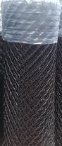 Maille plastique 80 cm, 2.7 mm - marron