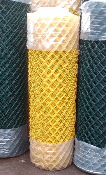 Maille plastique 180 cm, 2,7 mm - colorée (blanc, gris, anthracite, noir, bleu, jaune) 