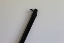 Debout noir plastifié 38/2100