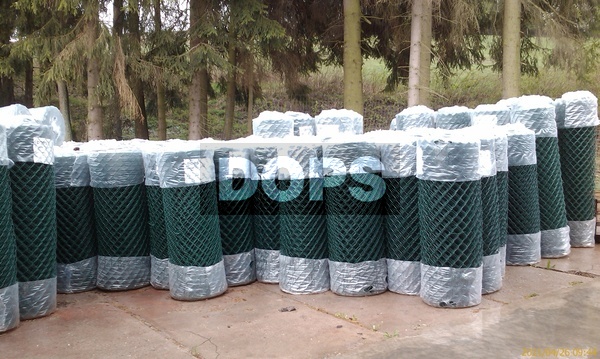 Grillage plastique atypique 2.7 mm, maille 50x50 mm - vert, brun - autre hauteur ou longueur du rouleau - hauteur jusqu'à 2 m