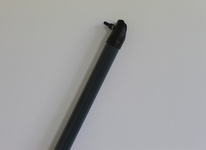 Poteau plastifié anthracite 38/1750 
